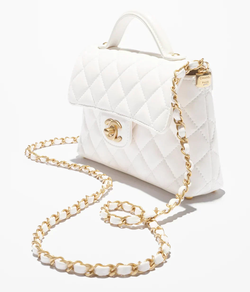 Small Flap Bag With Top Handle