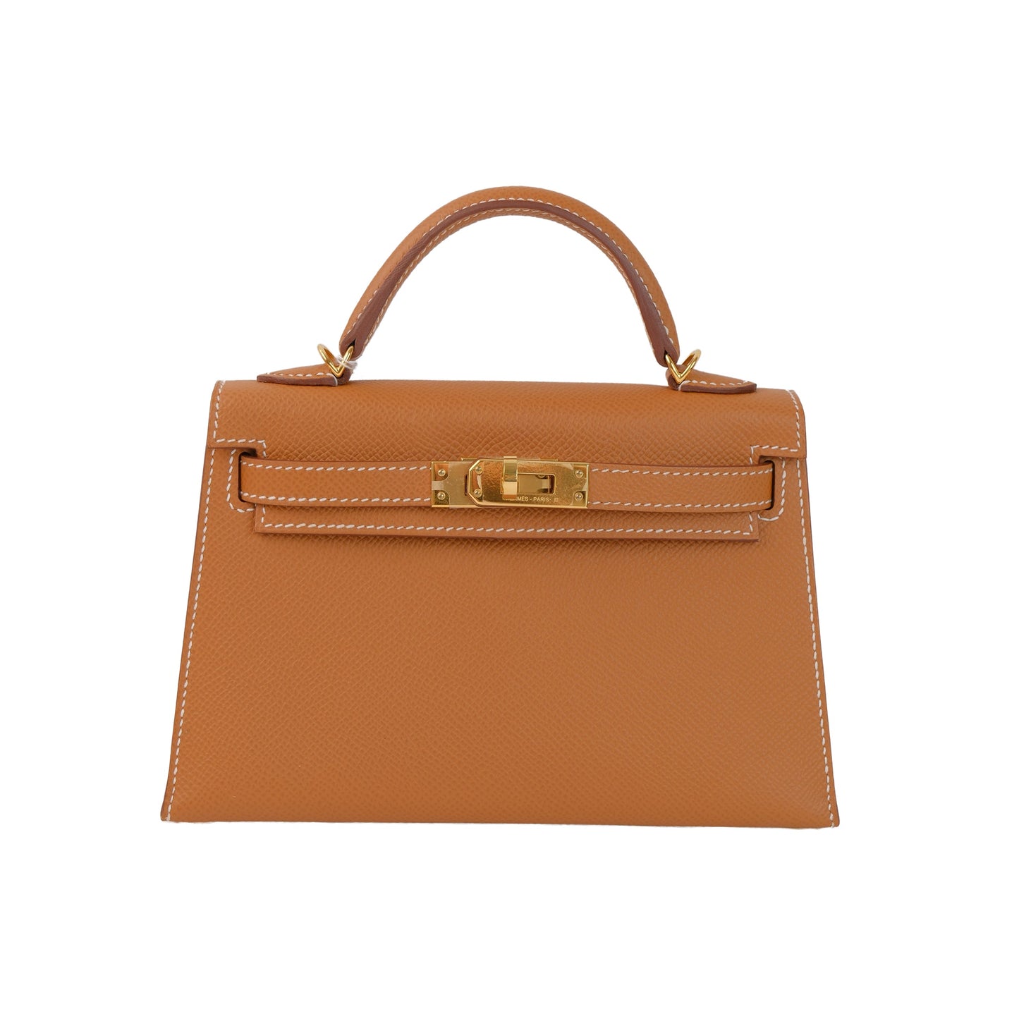 Hermes Epsom Mini Kelly Sellier 20 Gold with Gold Hardware