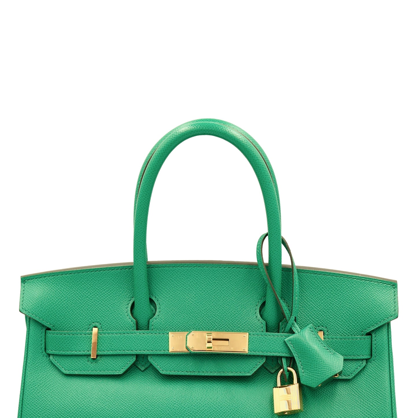 Hermes Birkin 30 Vert Jade Green Epsom With Gold Hardware