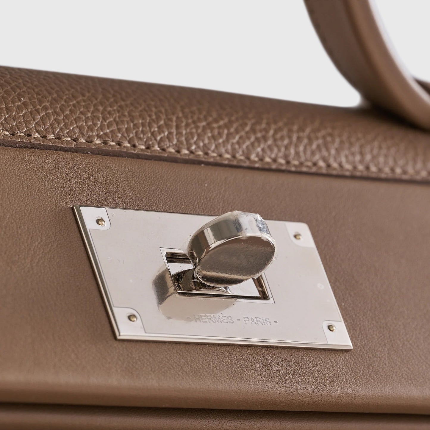 Hermès 24/24 29 Clemence Beige De Weimar Palladium Hardware