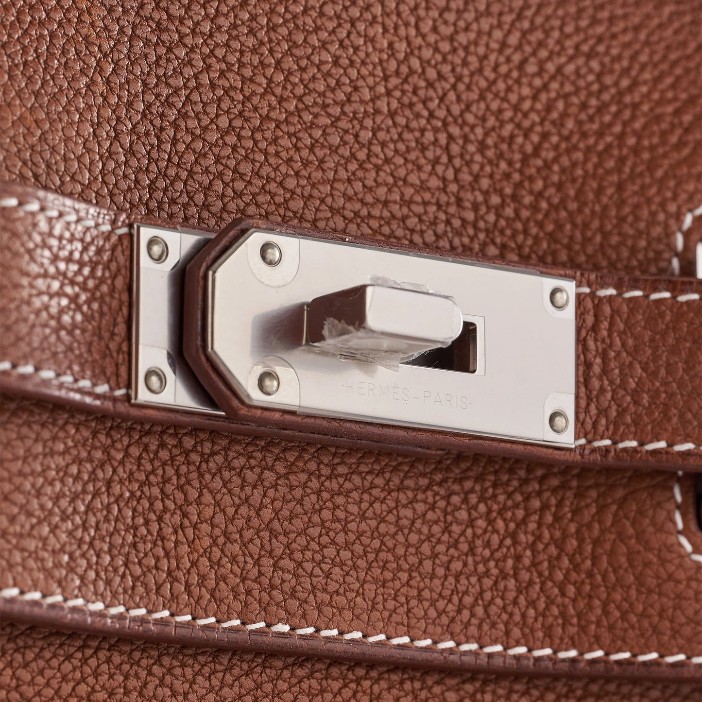 Hermès Hac A Dos Backpack PM Barenia Fauve Palladium Hardware