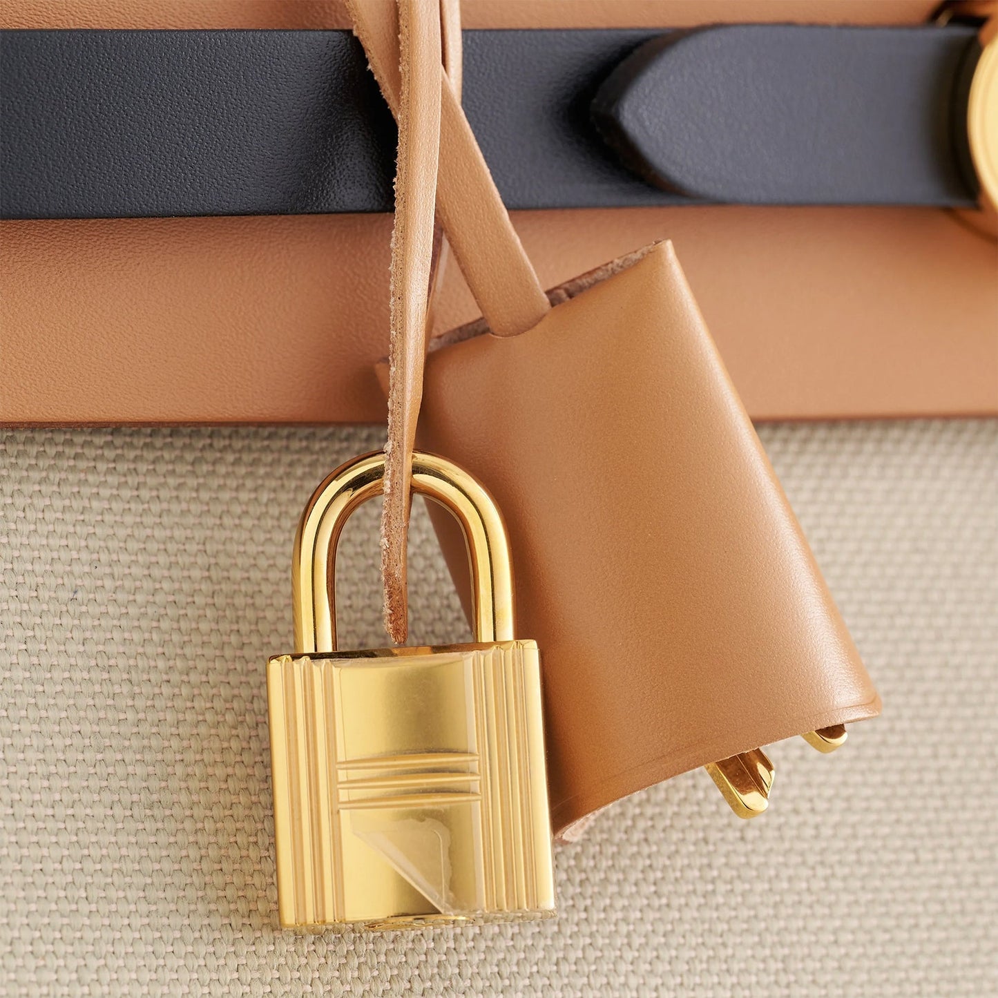 Hermès Herbag Zip 31 Beton/Ebene/Sable/Natural Gold Hardware