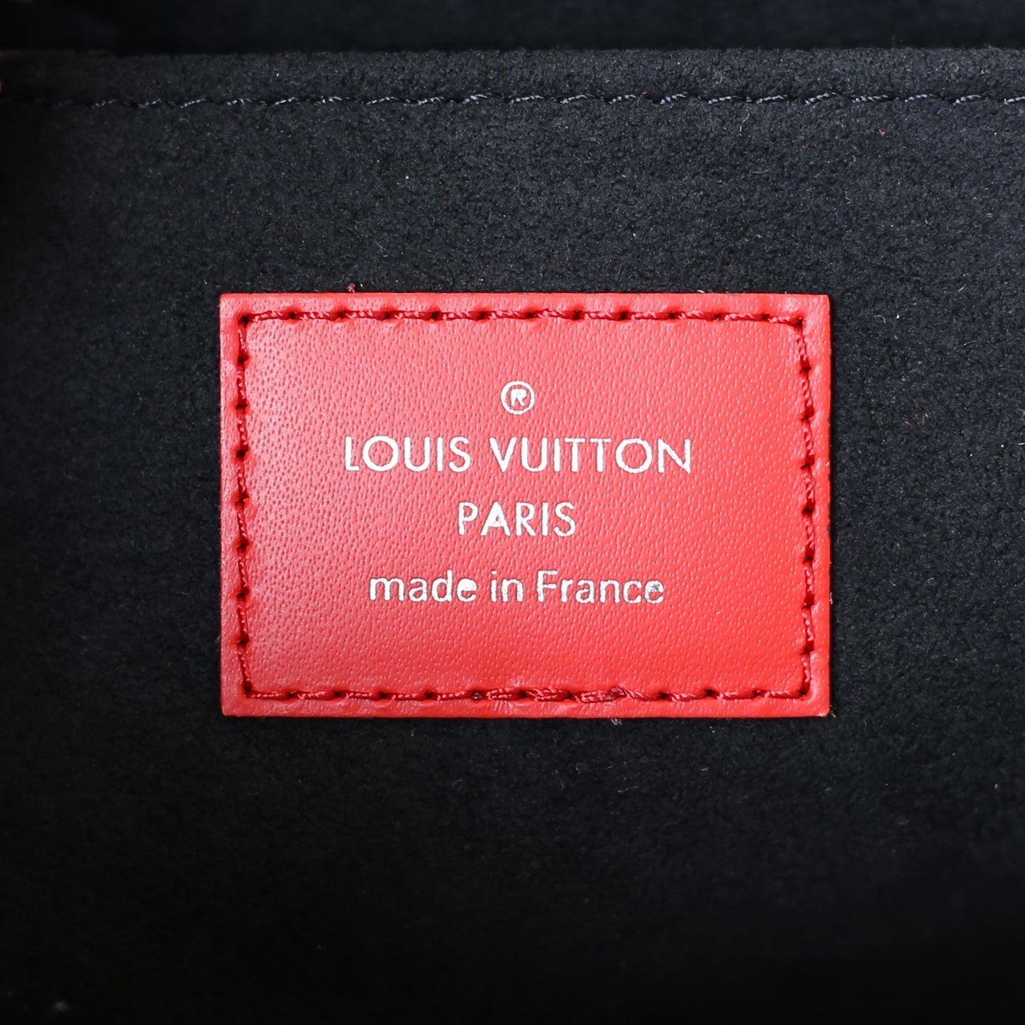 Louis Vuitton Supreme Red Epi Pochette Jour GM