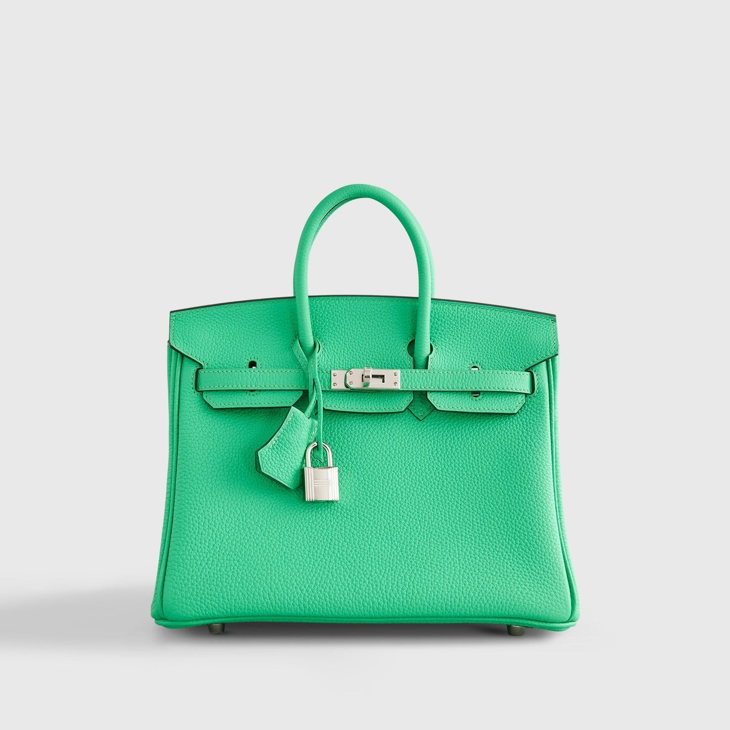 Hermès Birkin 25 Togo Vert Comics Palladium Hardware