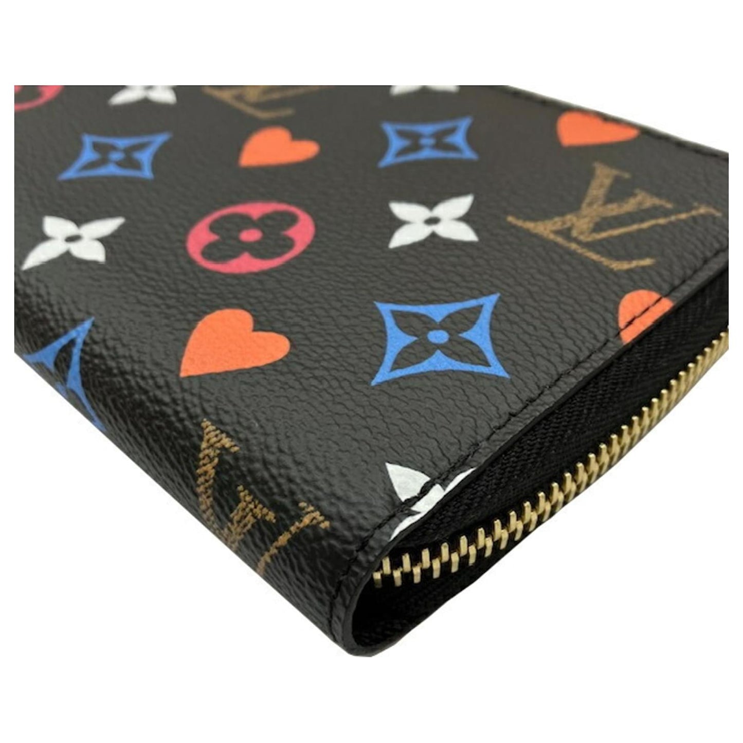 Louis Vuitton GAME ON ZIPPY WALLET Black