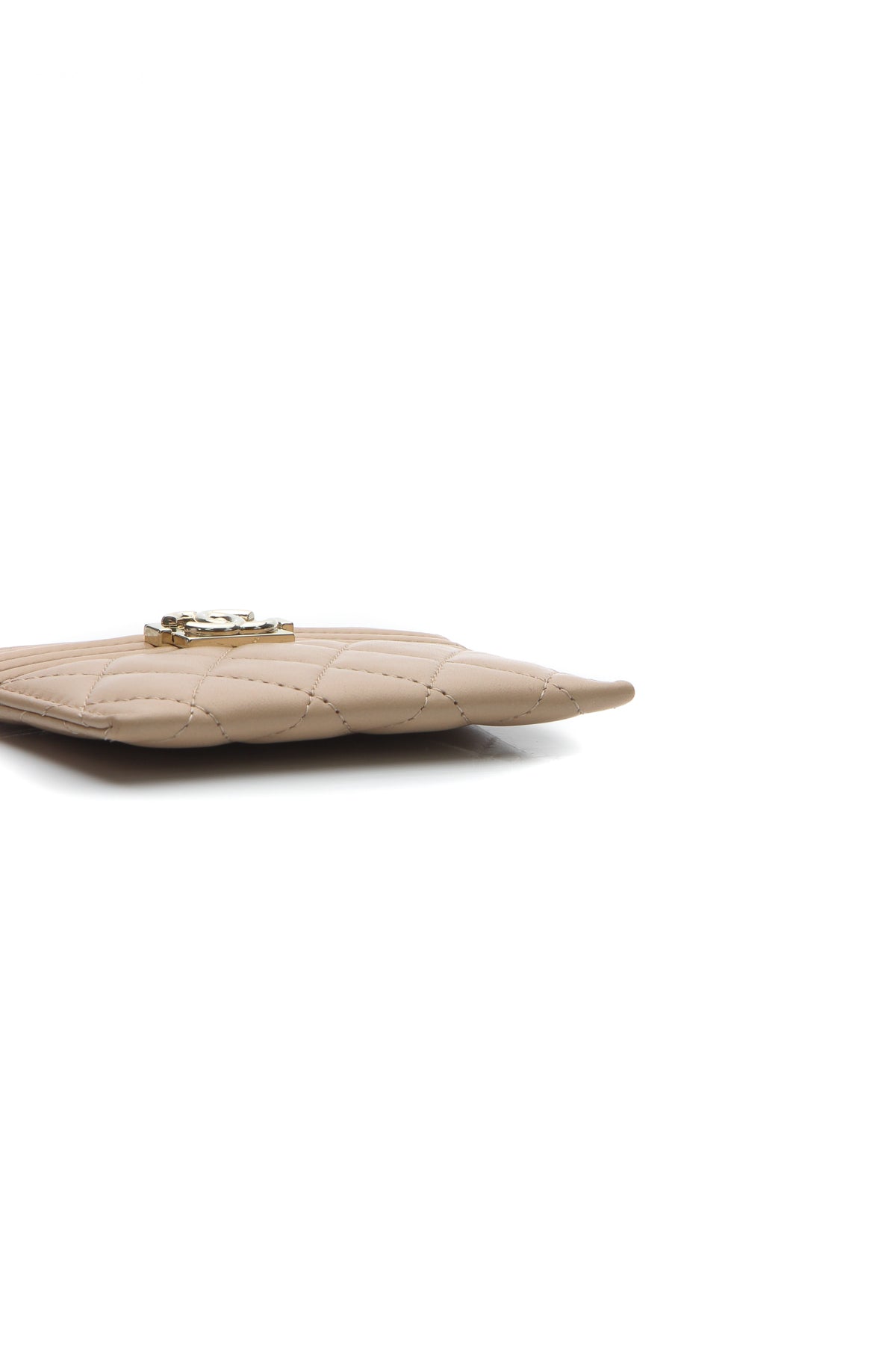 Boy Card Holder - Beige