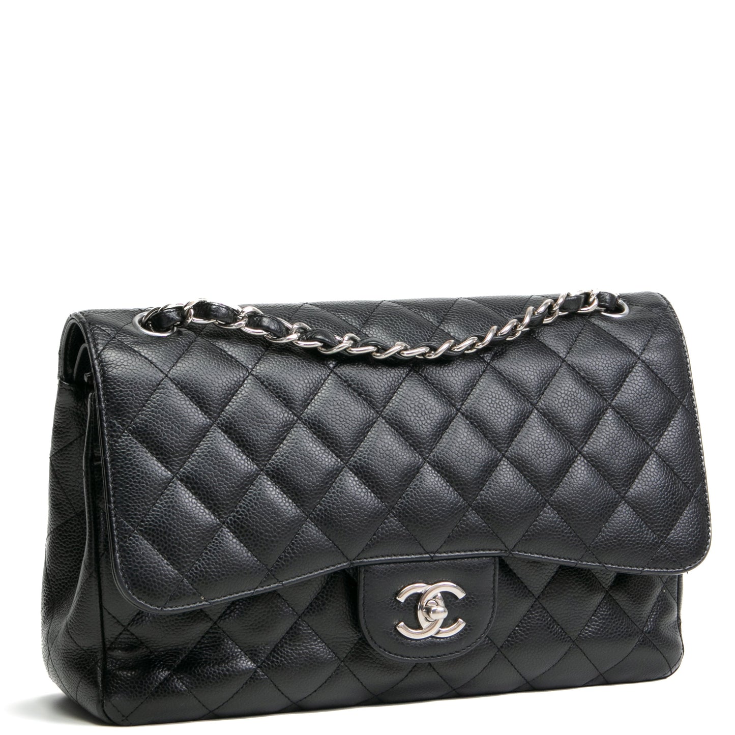 CHANEL Jumbo Double Flap - Black