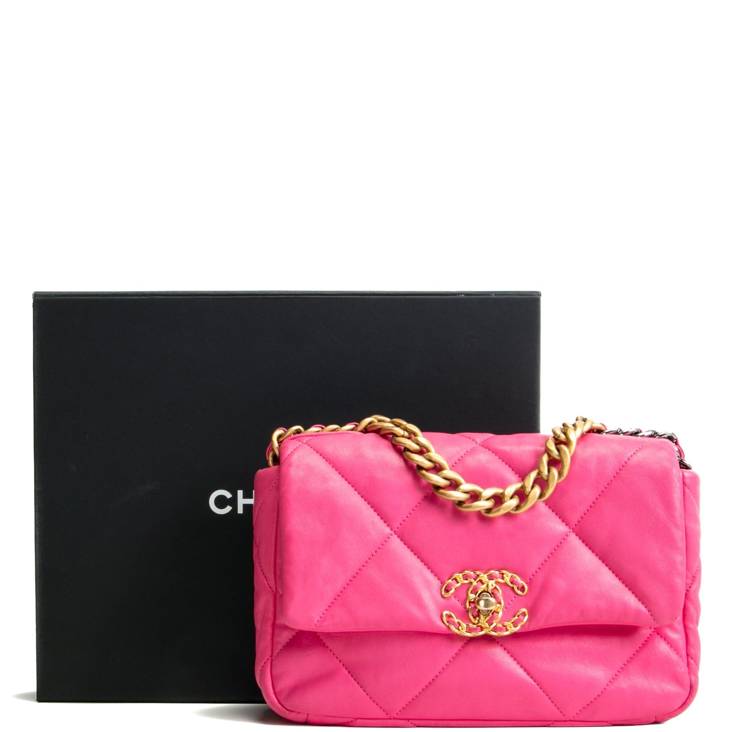 CHANEL 19 Flap Bag - Pink OUTLET FINAL SALE