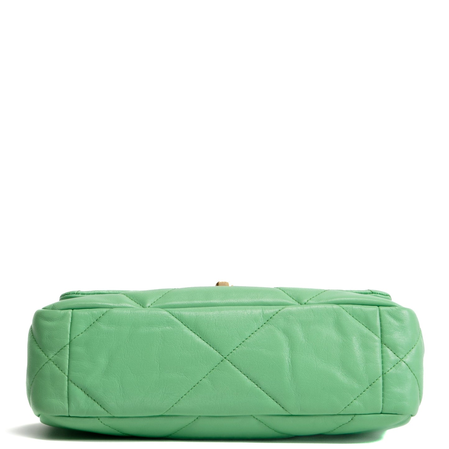 CHANEL 19 Quilted Flap Medium- Light Green