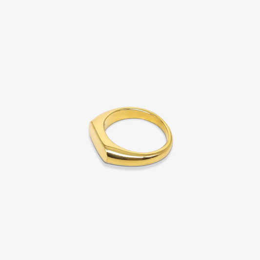 Golden Color Signet Ring For Men