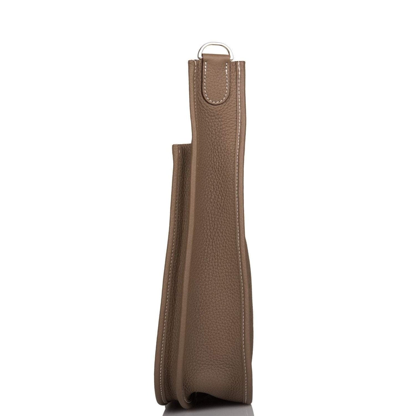 Hermes Evelyne III PM Etoupe Clemence Palladium Hardware