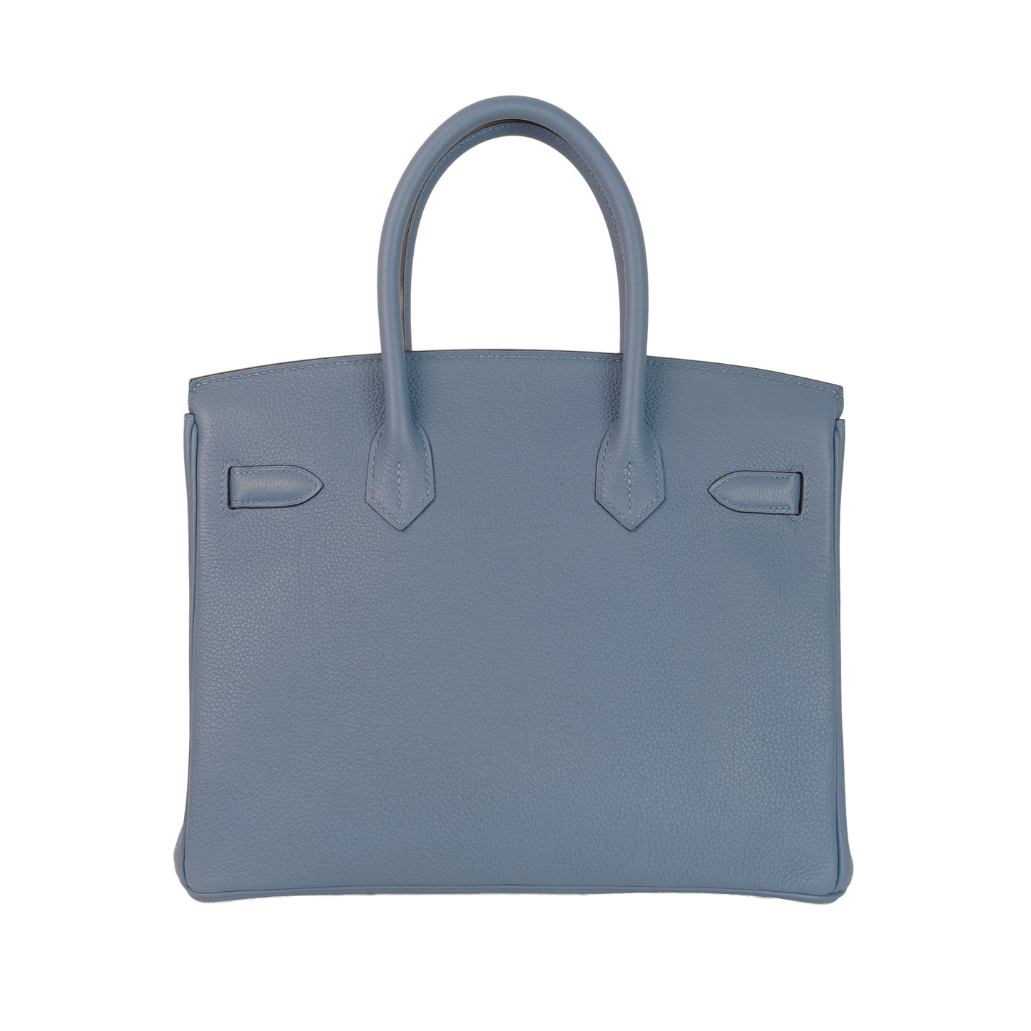 Hermes Birkin 30 Bleu Azur Togo with Gold Hardware