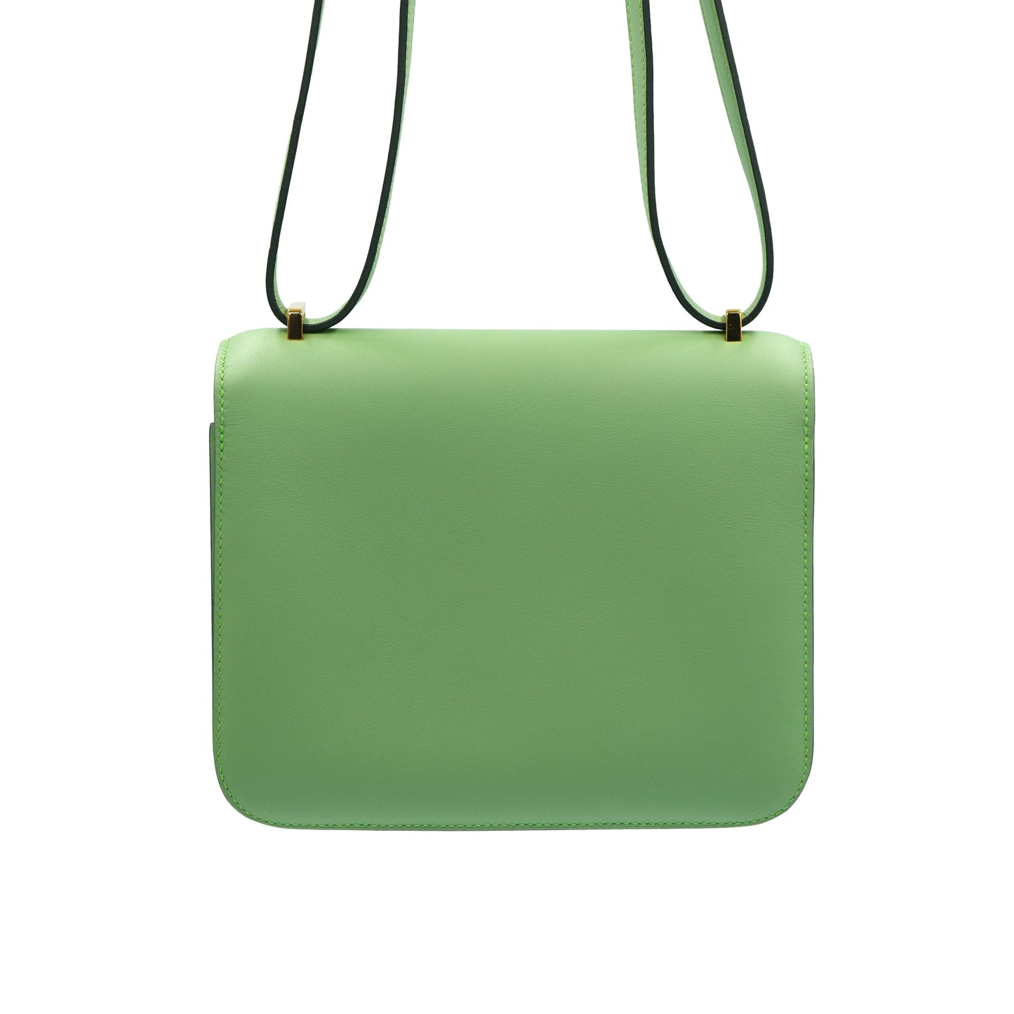Hermes Constance 18 Mini III Mirror Vert Criquet Swift with Gold Hardware
