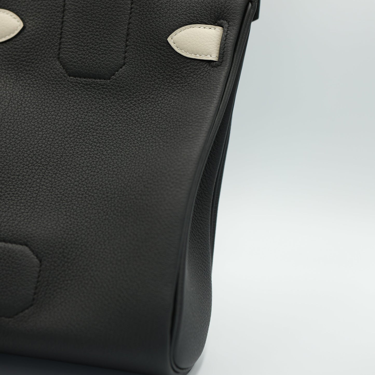 Hermes Hac A Dos PM HSS Black Veau Togo with Palladium Hardware