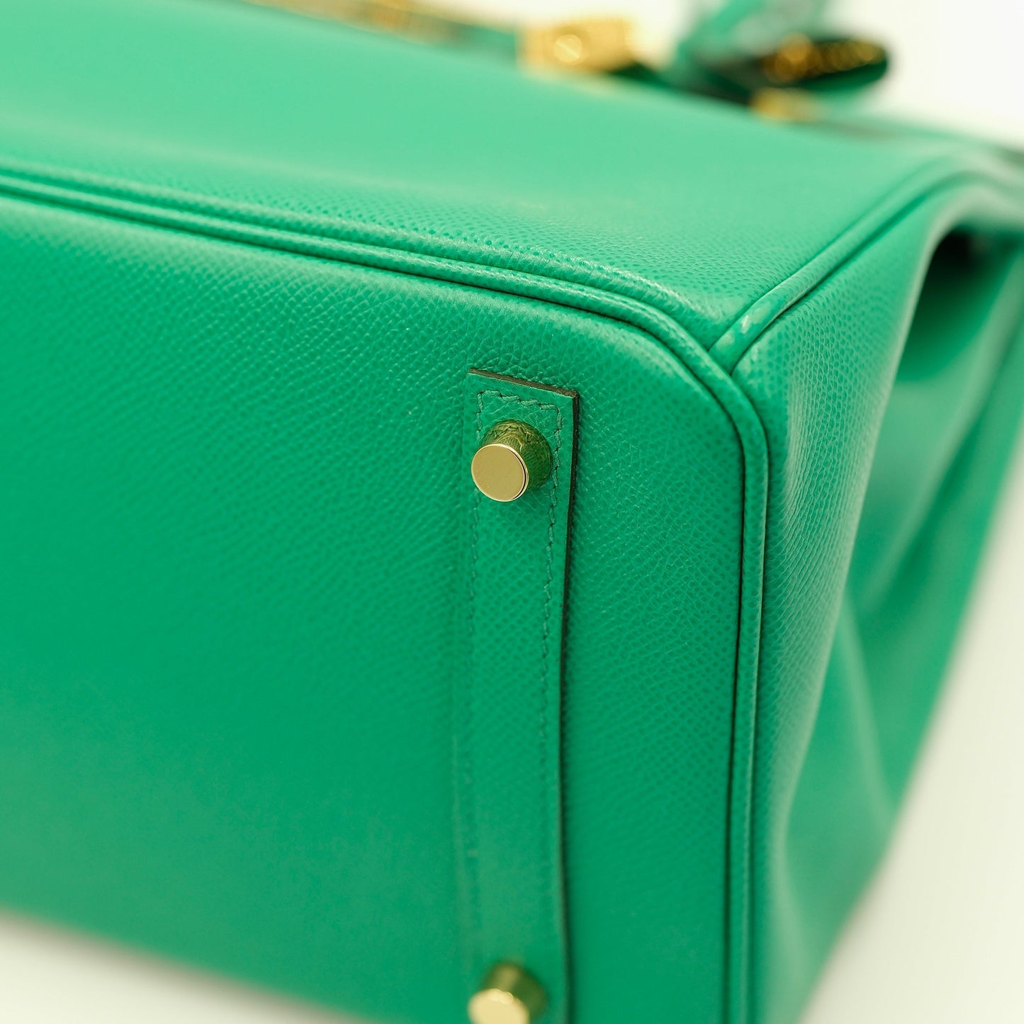 Hermes Birkin 30 Vert Jade Green Epsom With Gold Hardware