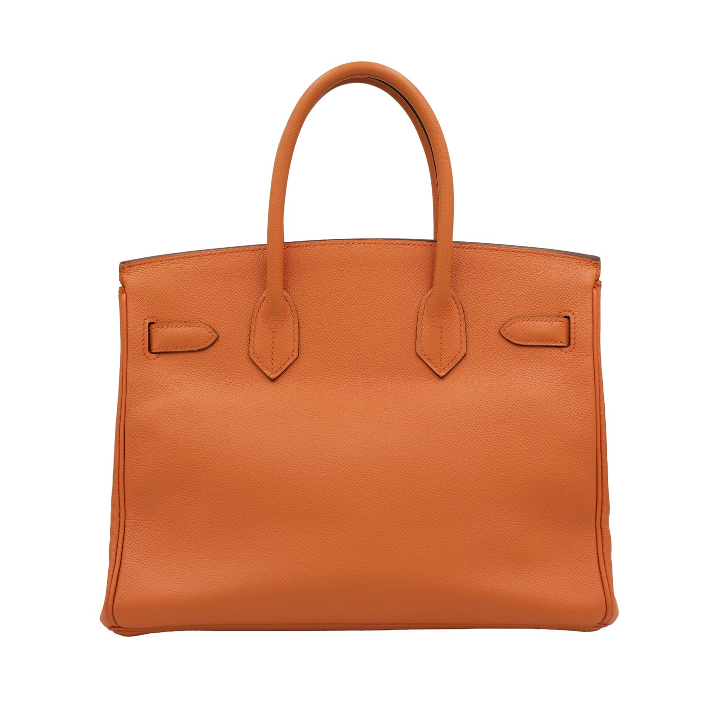 Hermes Birkin 30 Orange Epsom with Palladium Hardware