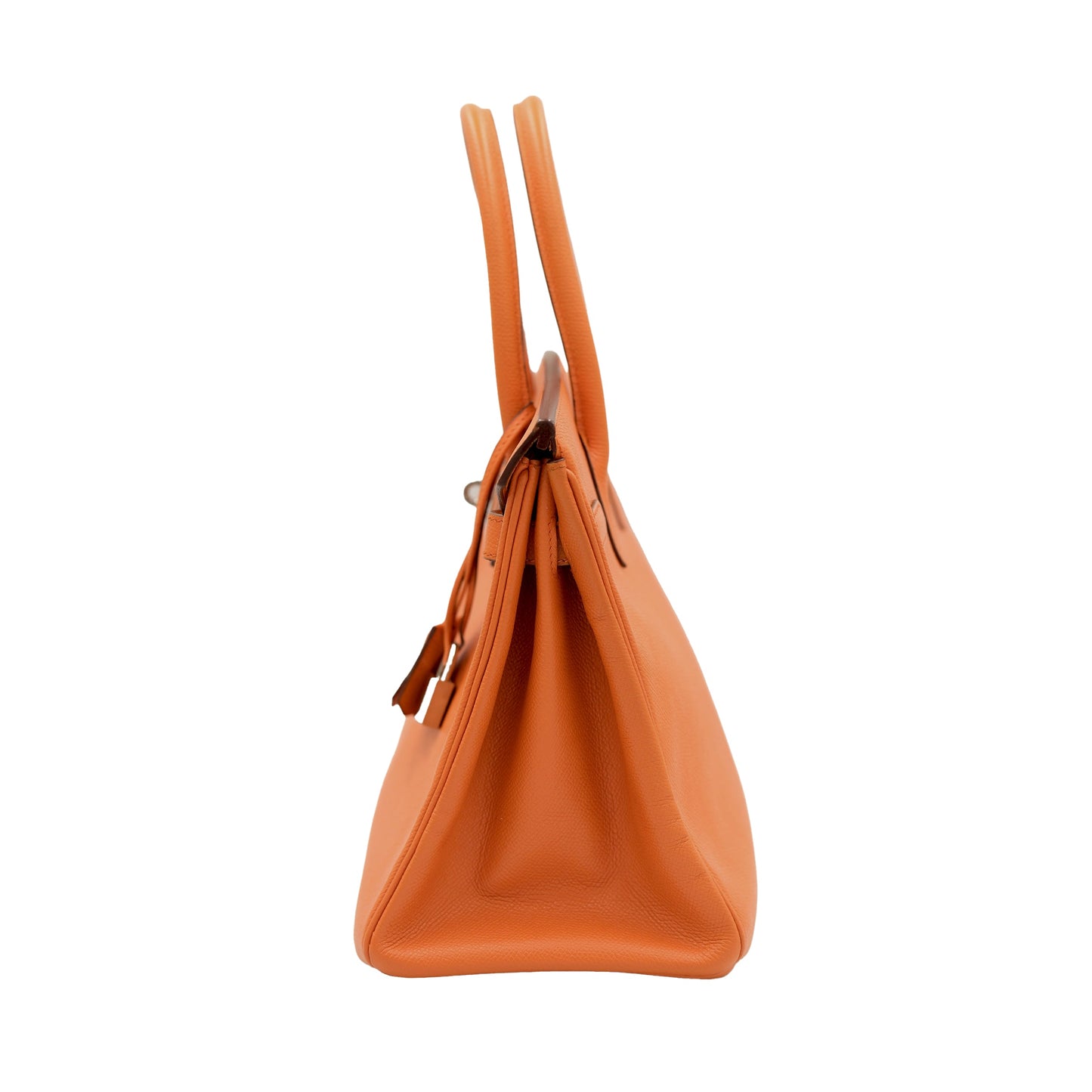 Hermes Birkin 30 Orange Epsom with Palladium Hardware