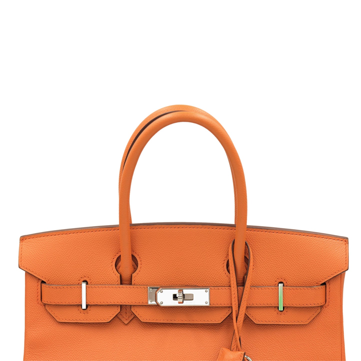 Hermes Birkin 30 Orange Epsom with Palladium Hardware