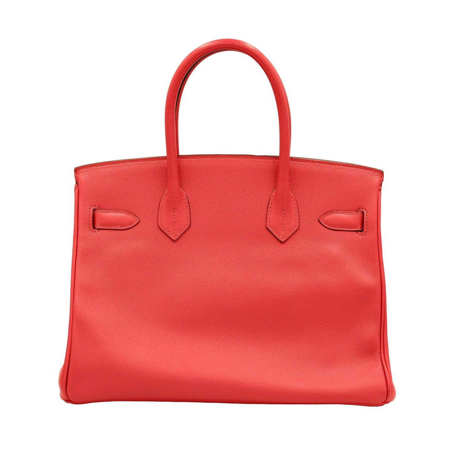 Hermes Birkin 30 Rouge Tomate Epsom with Palladium Hardware