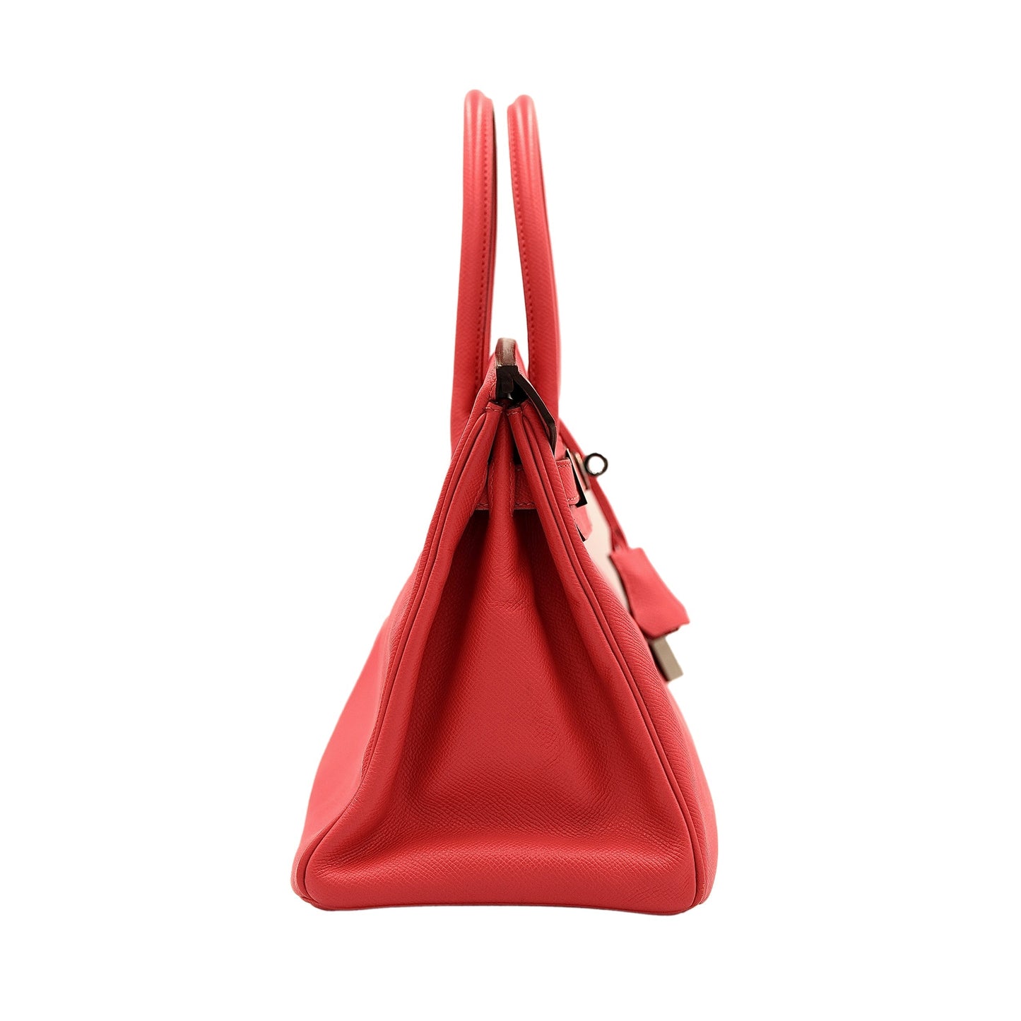 Hermes Birkin 30 Rouge Tomate Epsom with Palladium Hardware