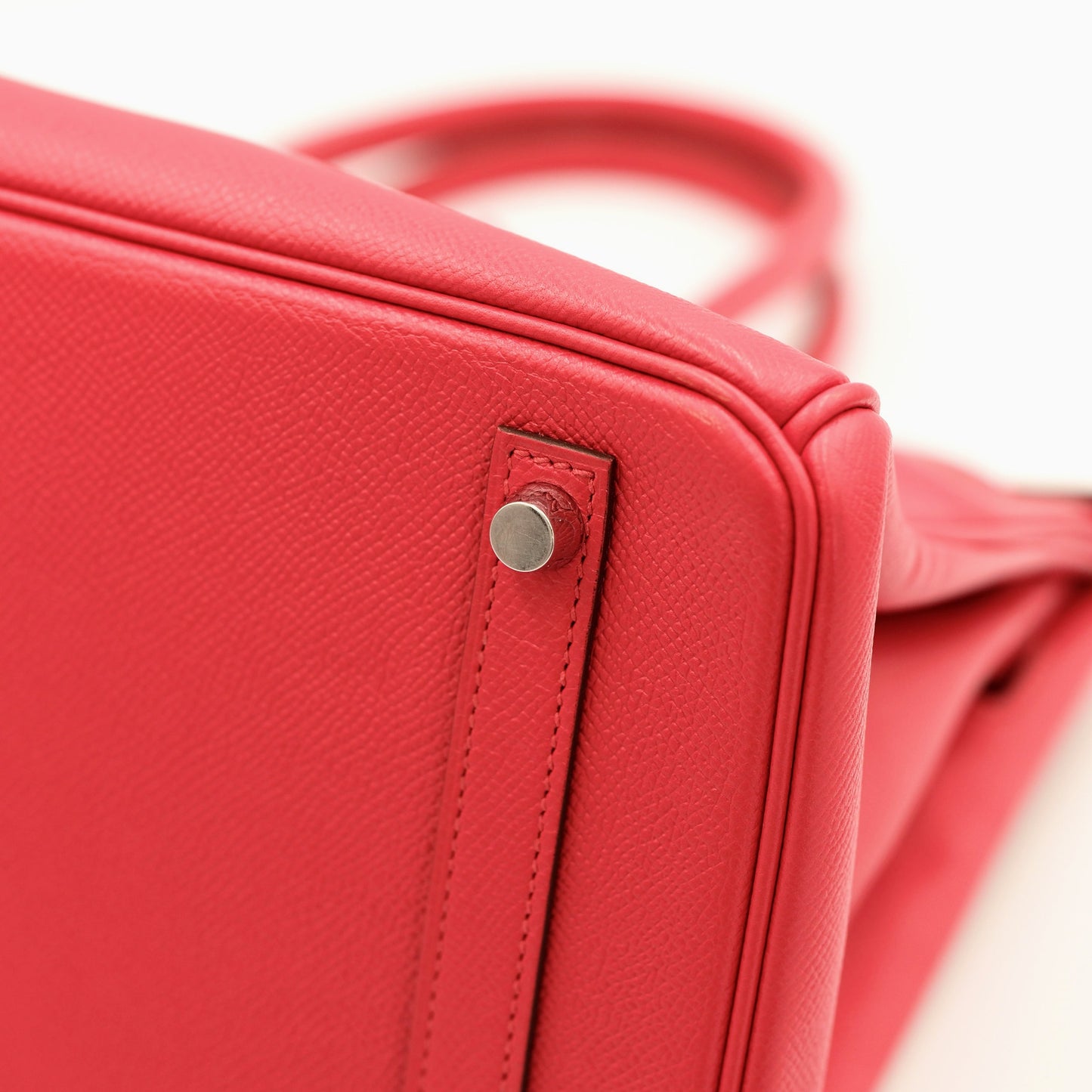 Hermes Birkin 30 Rouge Tomate Epsom with Palladium Hardware