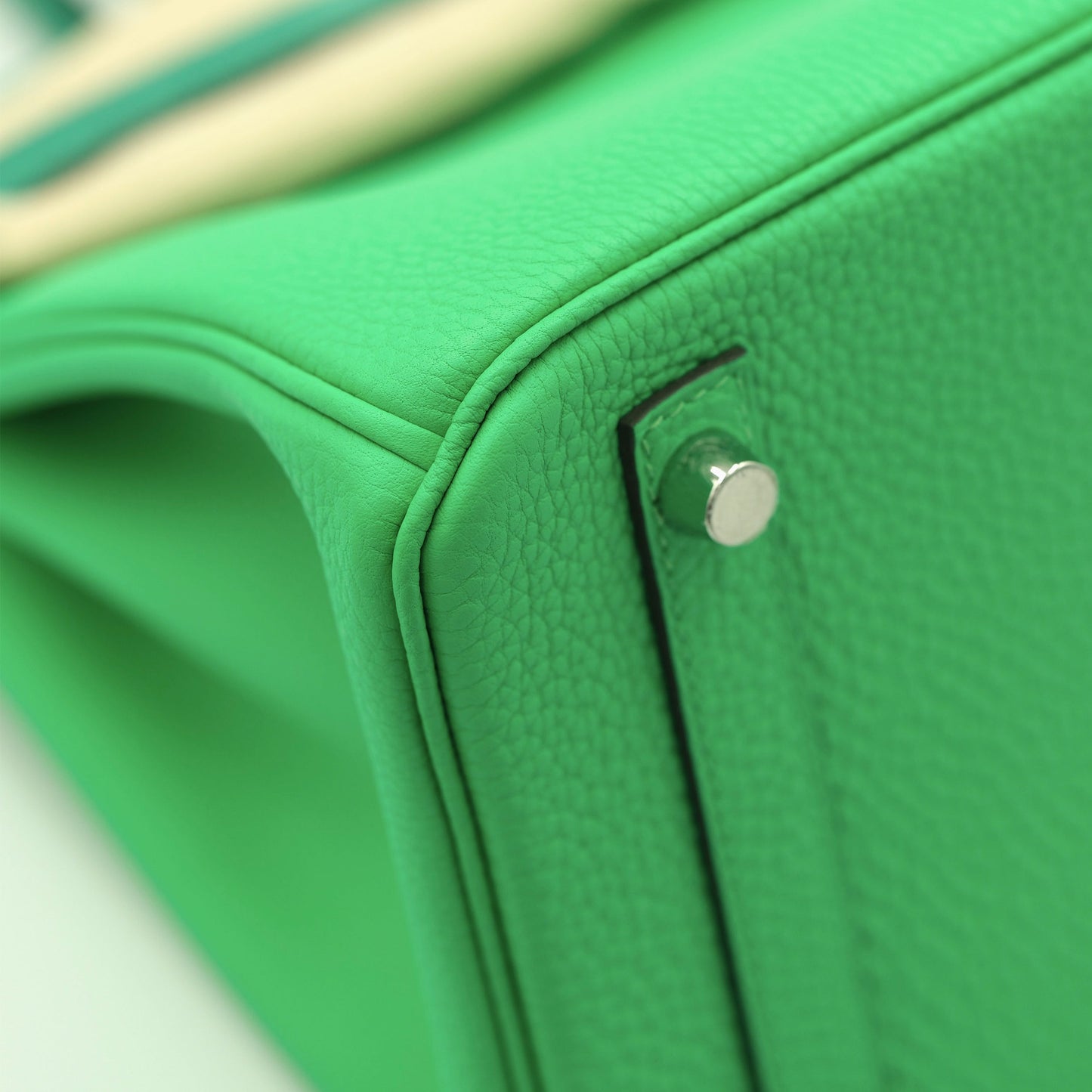 Hermes Birkin 30 Touch Vert Jade Nilo Crocodile and Vert Comics Togo with Palladium Hardware