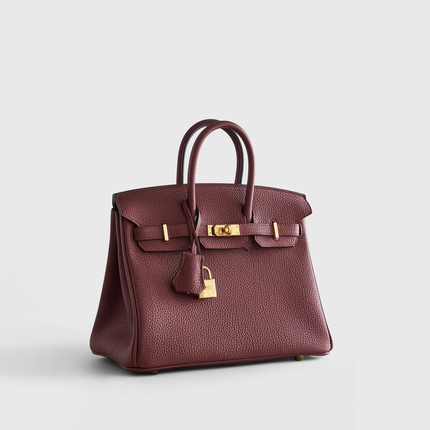 Hermès Birkin 25 Togo Rouge Sellier Retourne Gold Hardware