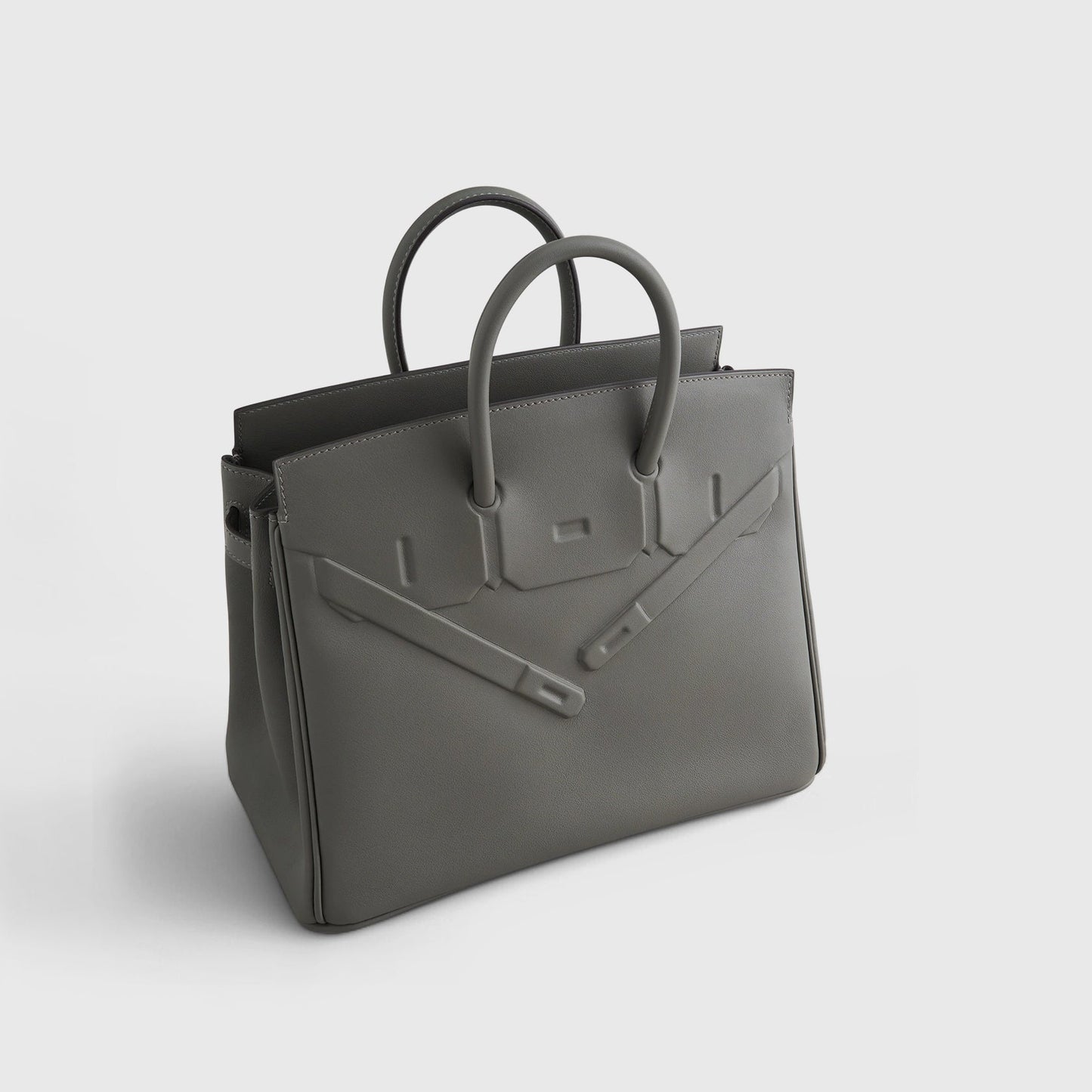 Hermès Birkin Shadow 25 Swift Gris Meyer Palladium Hardware