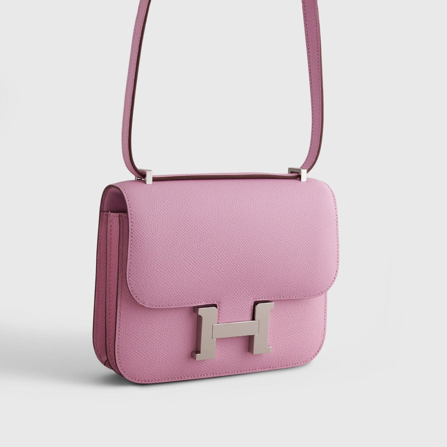Hermès Constance 18 Epsom Mauve Sylvester Palladium Hardware