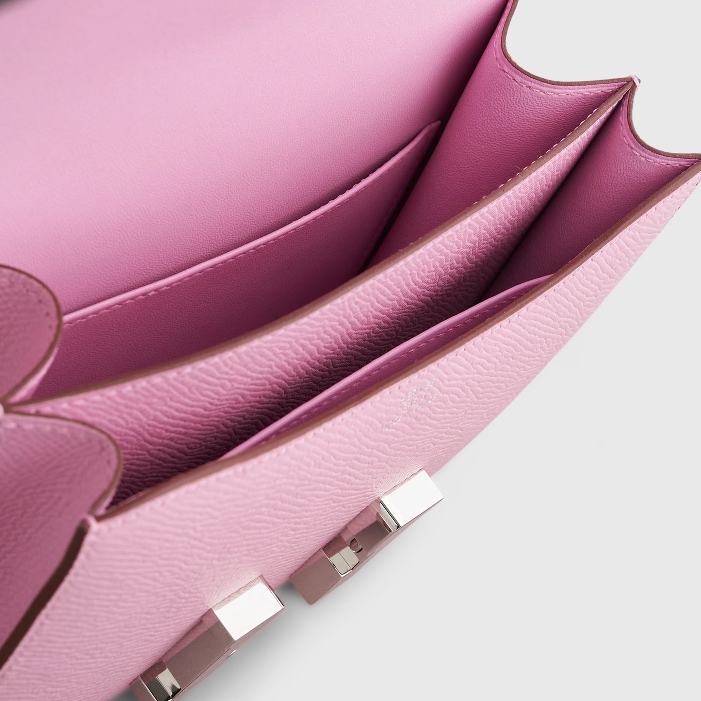 Hermès Constance 18 Epsom Mauve Sylvester Palladium Hardware