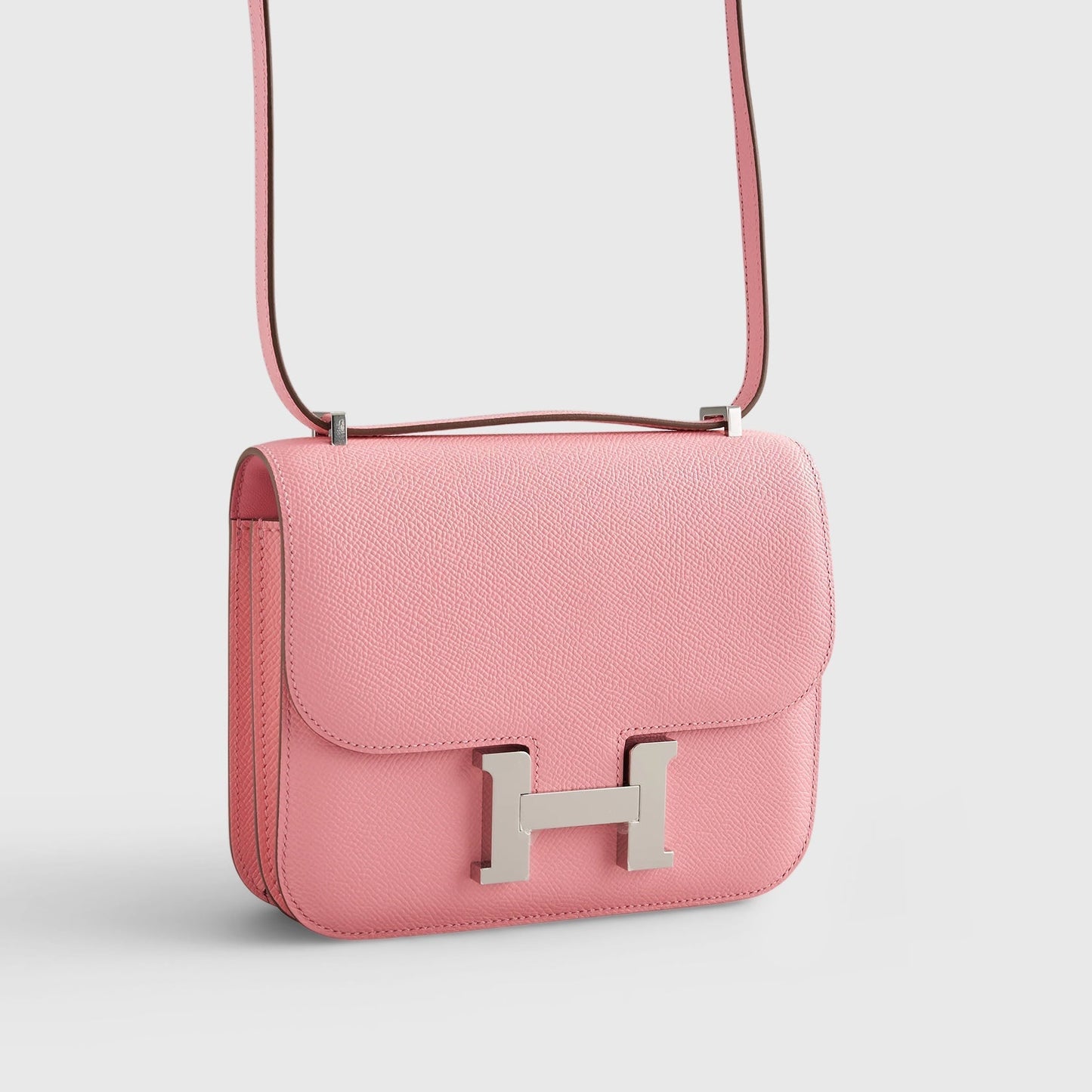 Hermès Constance 18 Epsom Rose Confetti Palladium Hardware