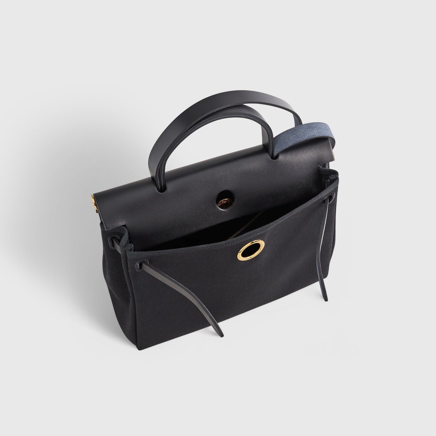 Hermès Herbag Zip 31 Black/Black Retourne Gold Hardware