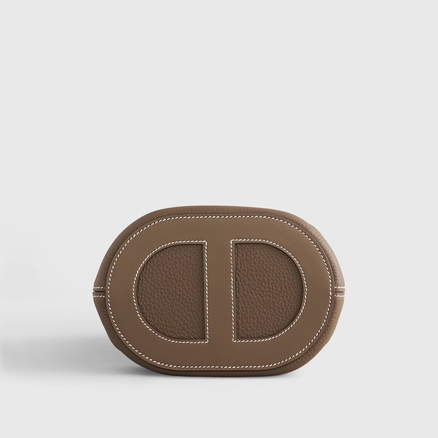 Hermès In-The-Loop Bag 18 Clemence, Swift Etoupe Gold Hardware