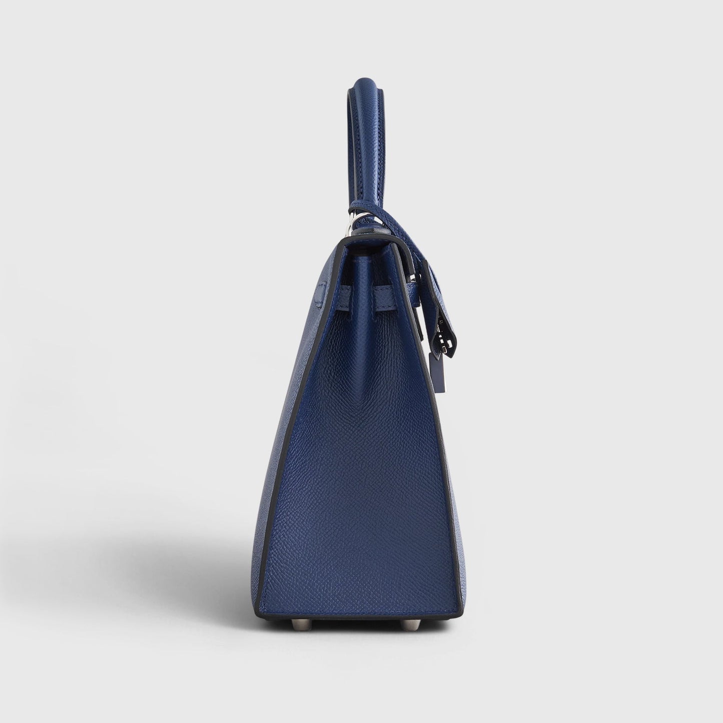 Hermès Kelly 25 Epsom Blue Navy Sellier Palladium Hardware