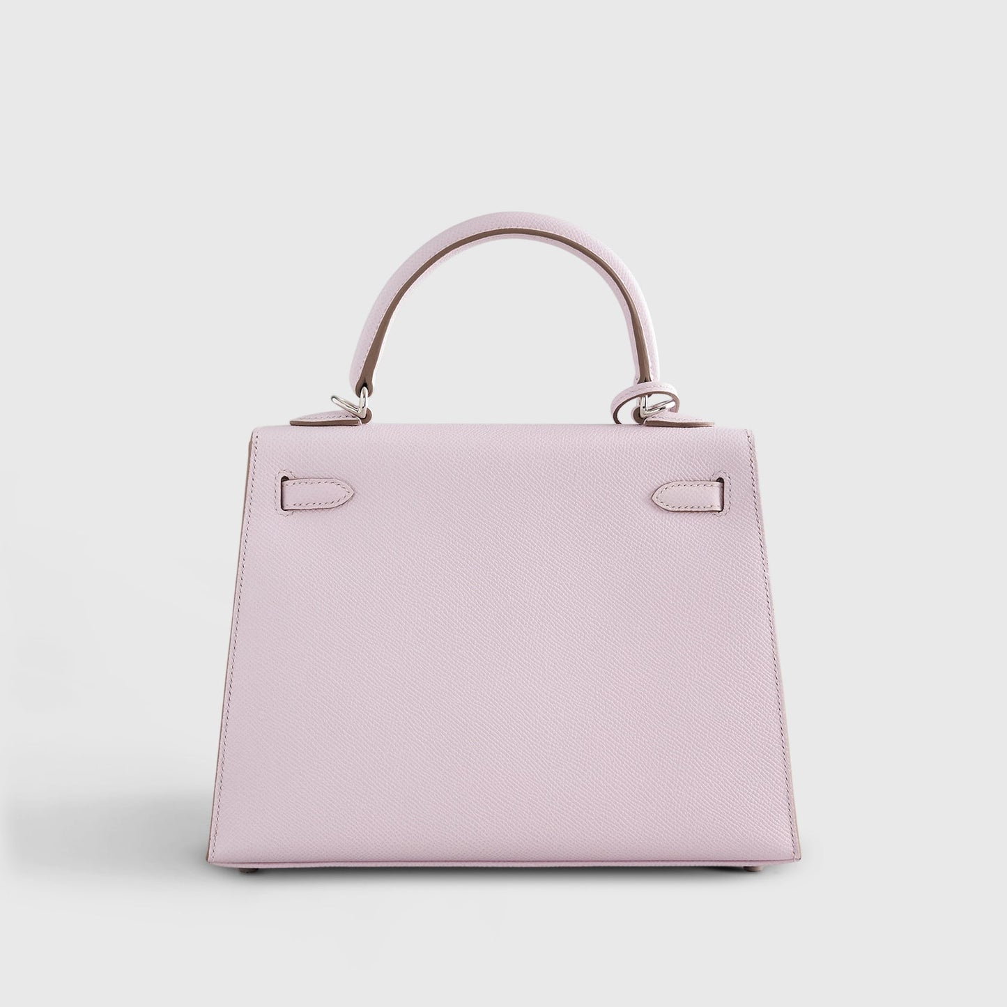 Hermès Kelly 25 Epsom Mauve Pale Palladium Hardware