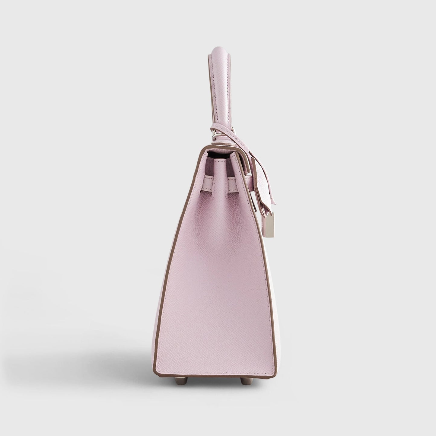 Hermès Kelly 25 Epsom Mauve Pale Palladium Hardware