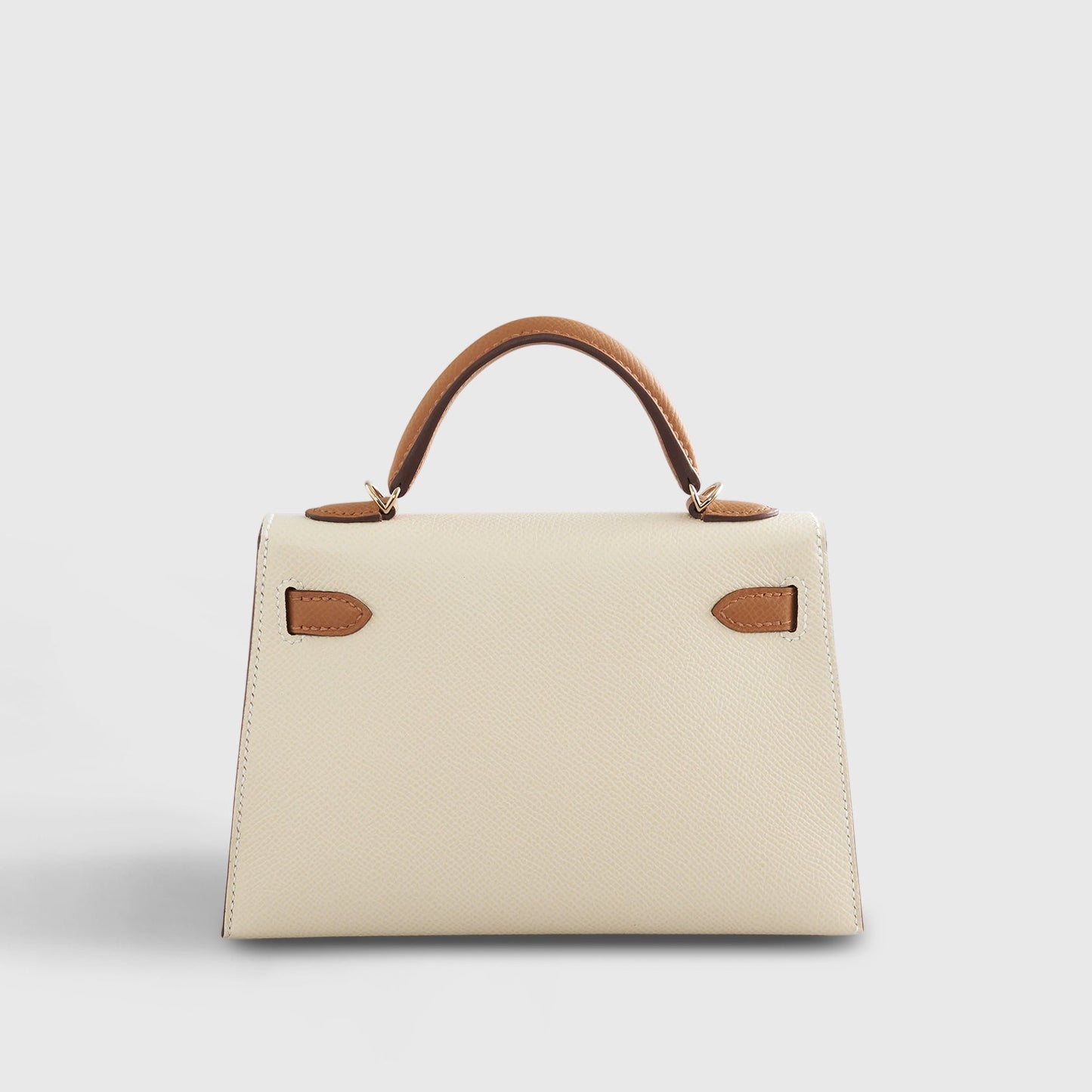 Hermès Kelly Mini Epsom Craie/Gold Sellier Permabrass Hardware HSS