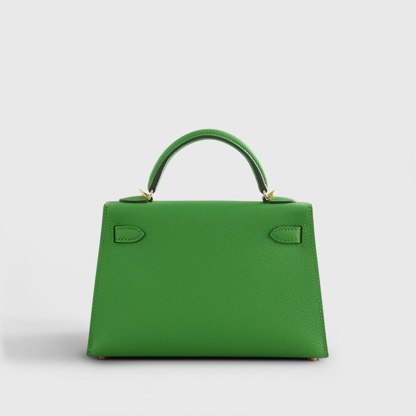 Hermès Kelly Mini Epsom Vert Yucca Sellier Gold Hardware