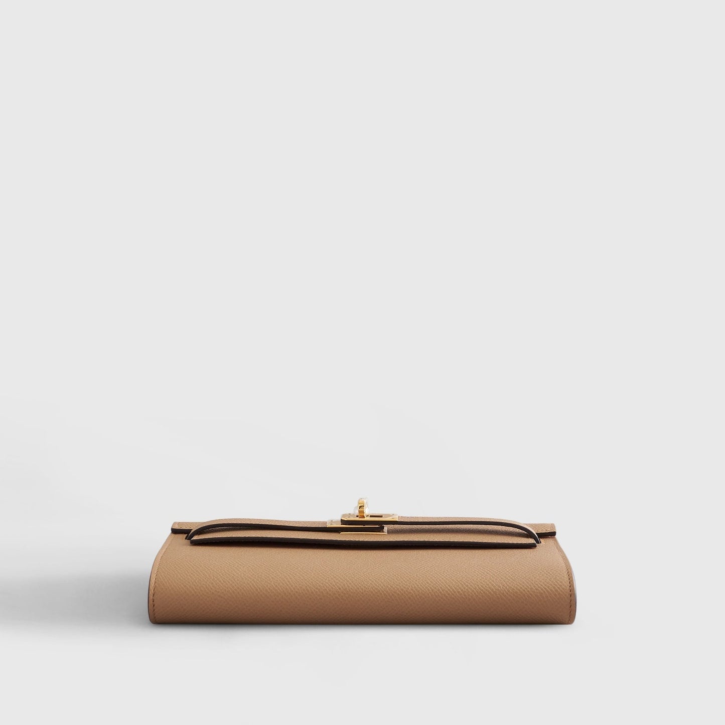 Hermès Kelly To Go Epsom Biscuit/Mauve Sylvester Gold Hardware