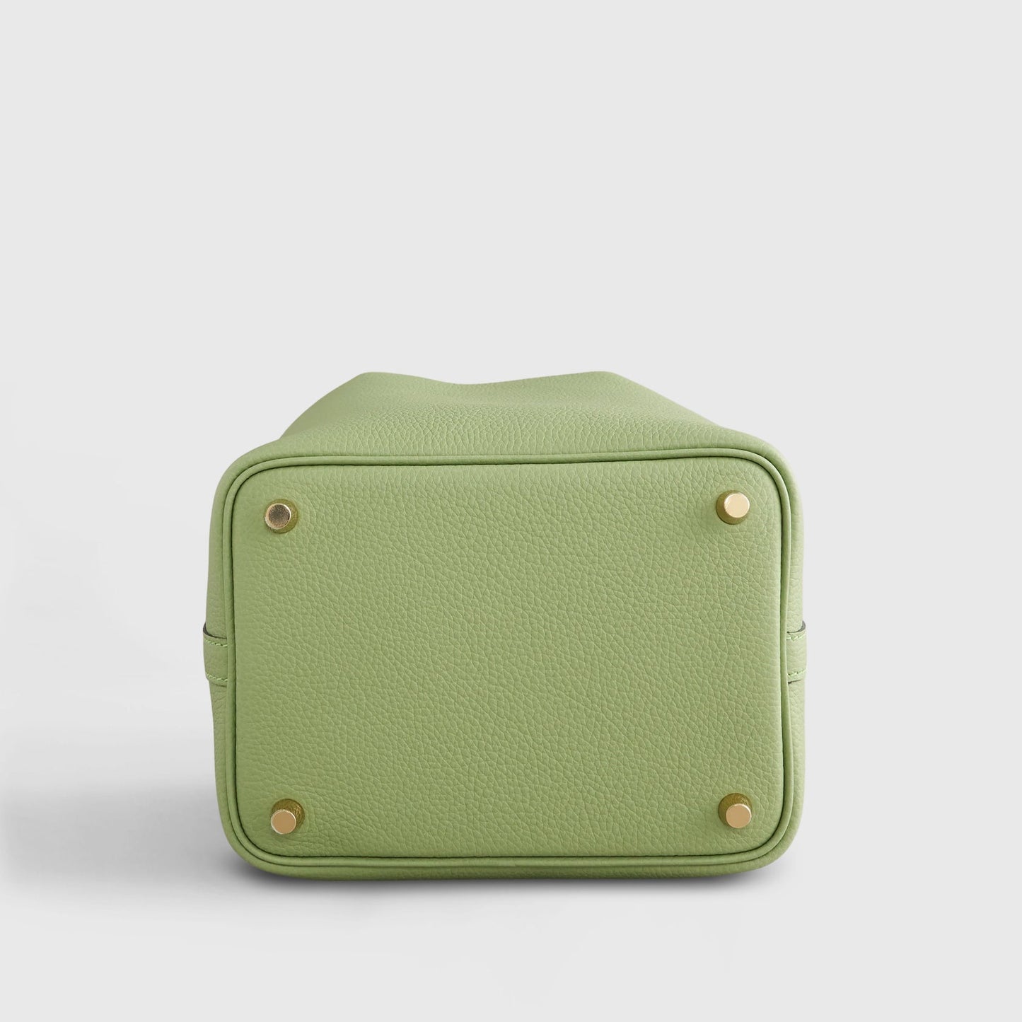 Hermès Picotin 18 Clemence Vert Criquet Gold Hardware