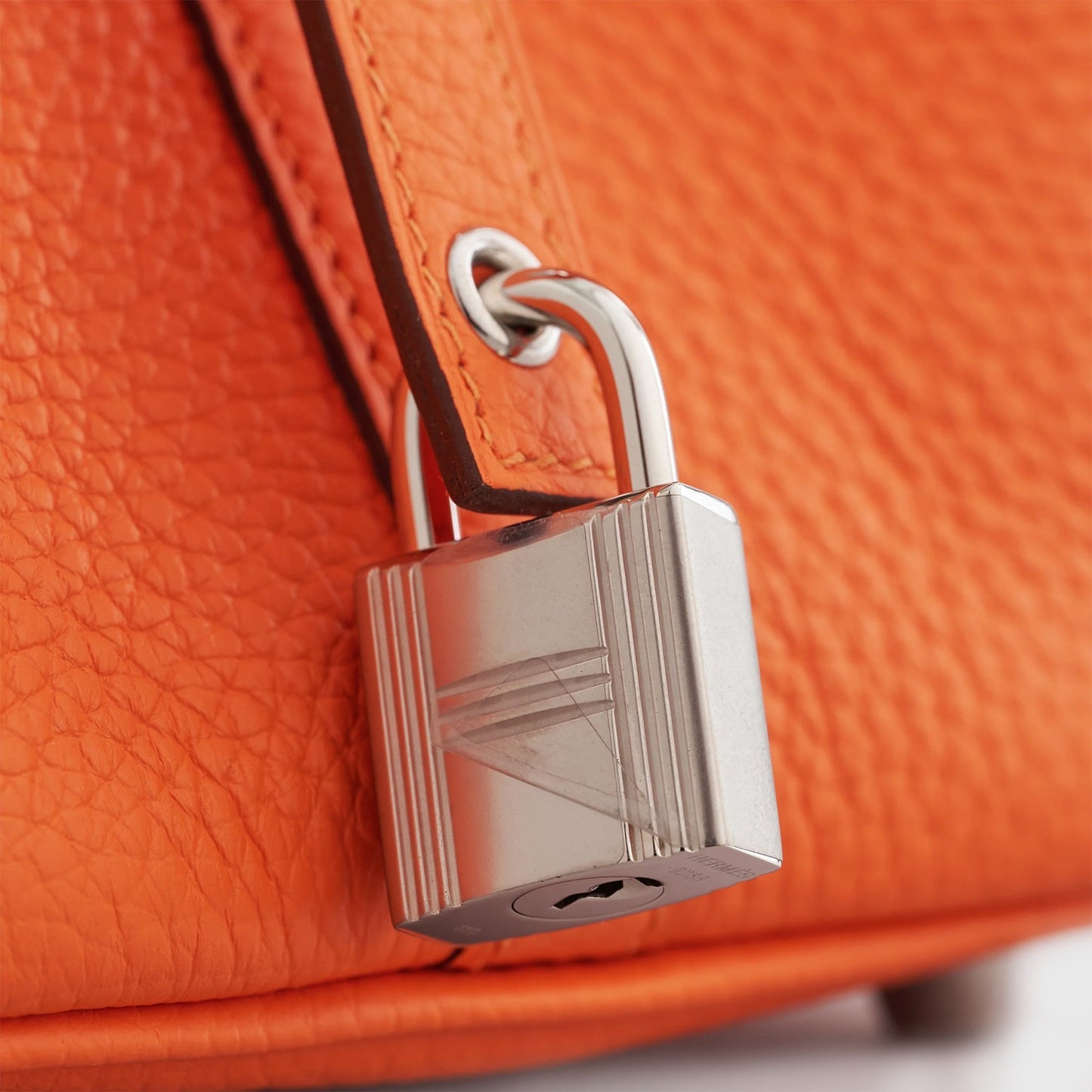 Hermès Picotin Lock 18 Orange Minium Clemence Palladium Hardware