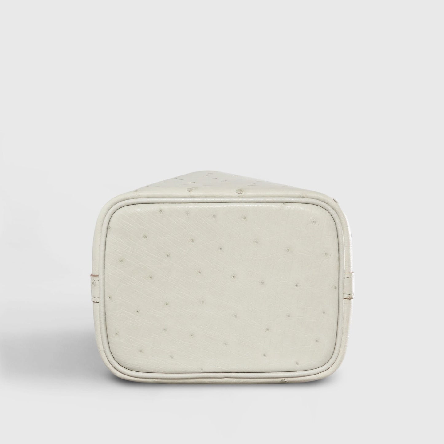Hermès Picotin Micro Ostrich Gris Perle Palladium Hardware