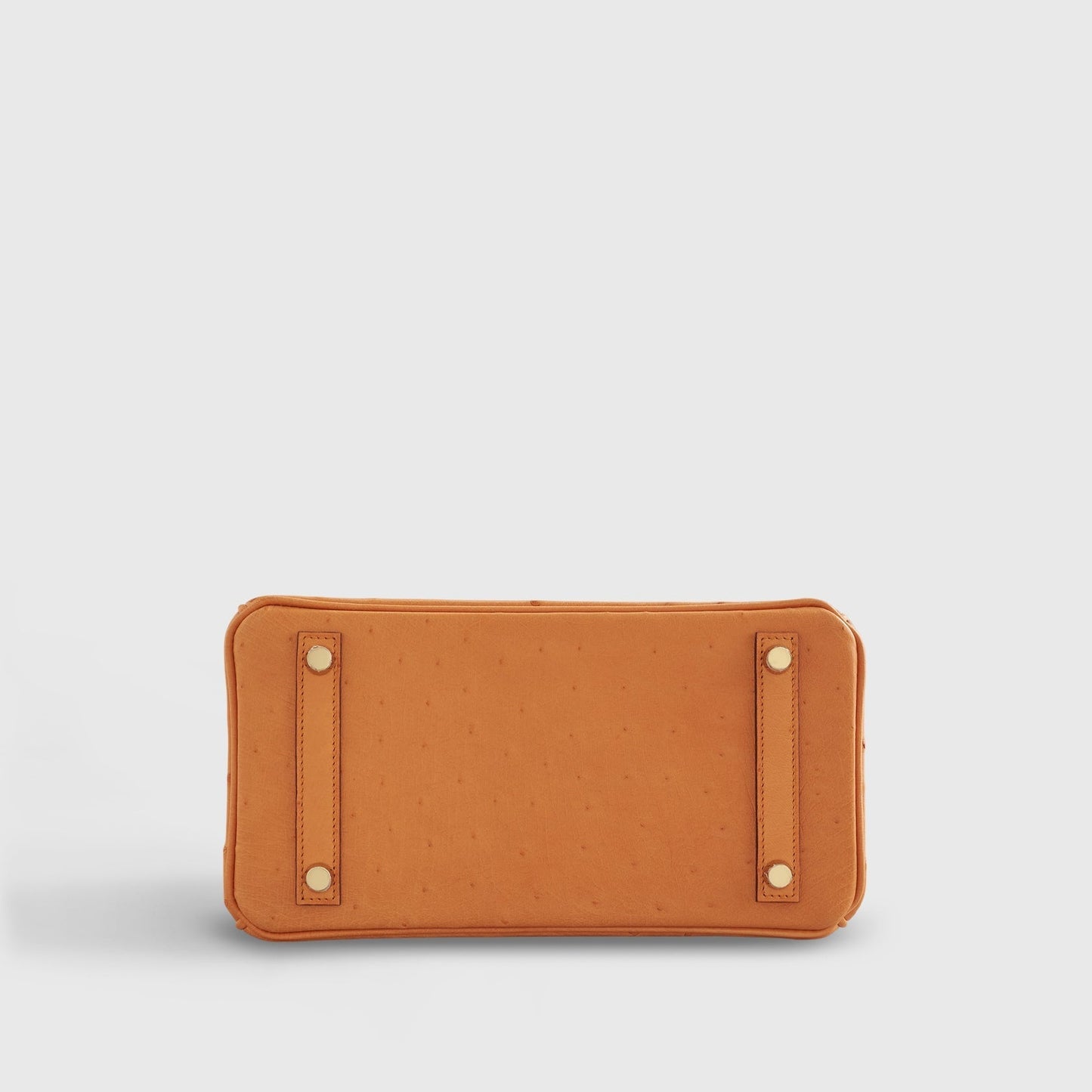 Hermès Birkin 25 Ostrich Apricot Gold Hardware