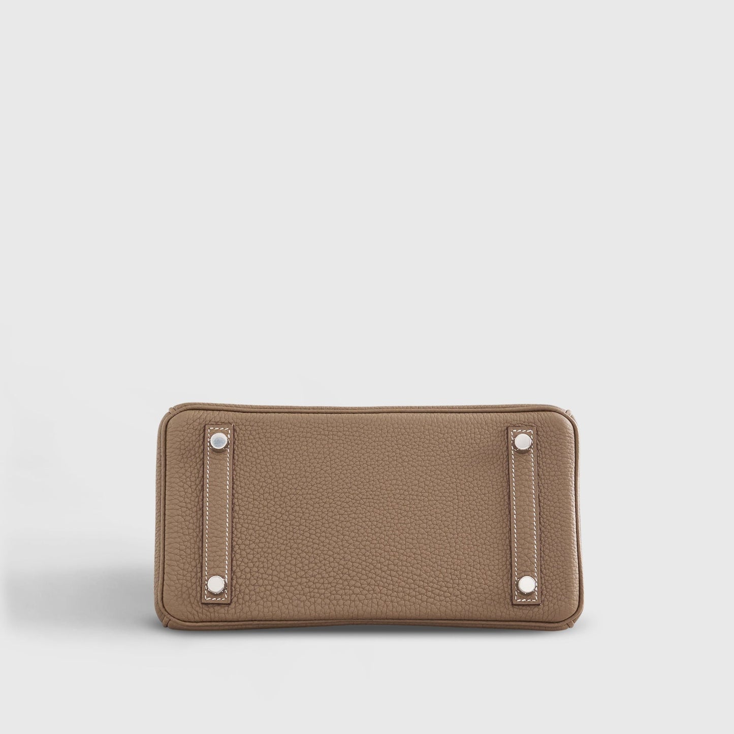Hermès Birkin 25 Togo Etoupe Palladium Hardware Retourne