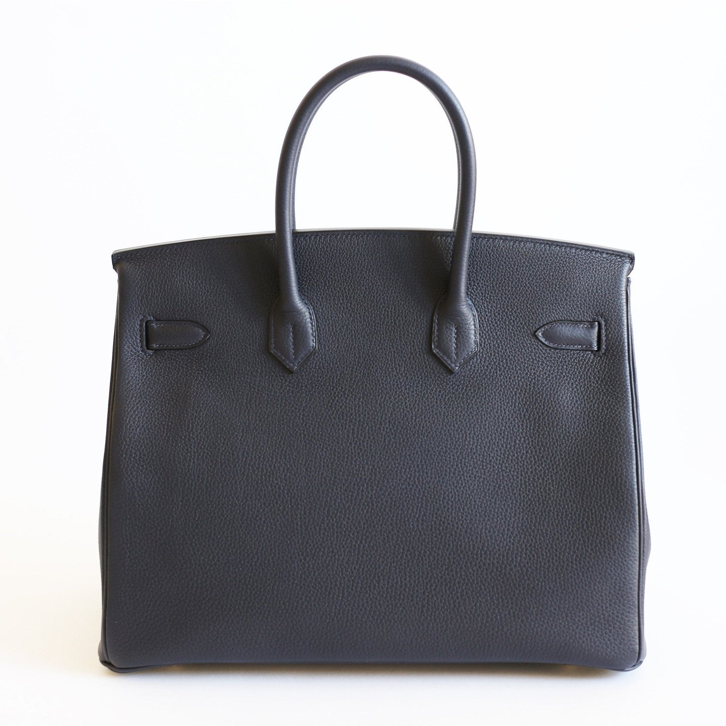 Hermes | Gold & Togo Leather Birkin in Blue Nuit | 35cm
