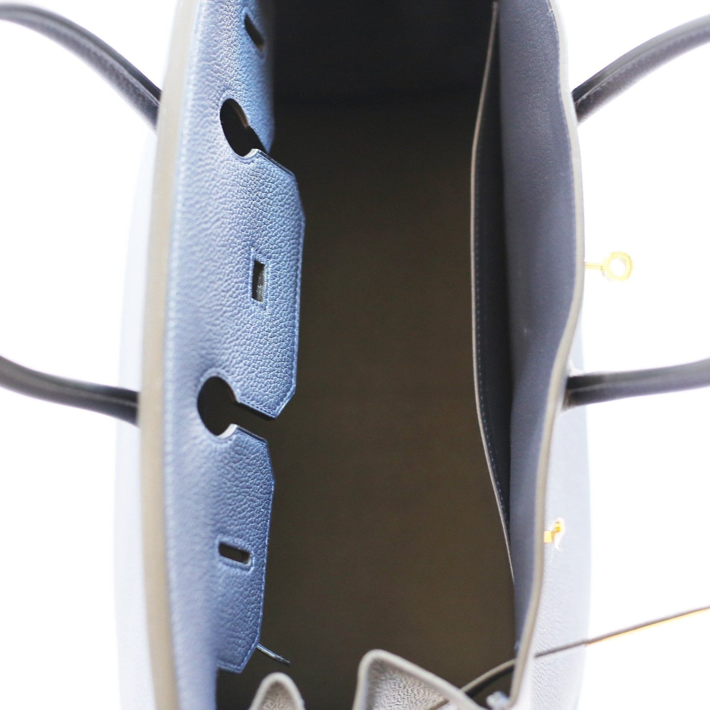 Hermes | Gold & Togo Leather Birkin in Blue Nuit | 35cm