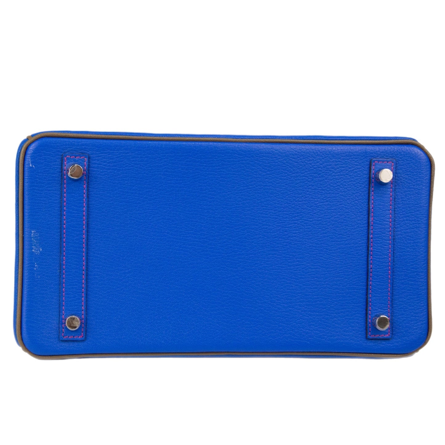 Hermes Birkin 30 HSS Electric Blue Etoupe with Palladium Hardware