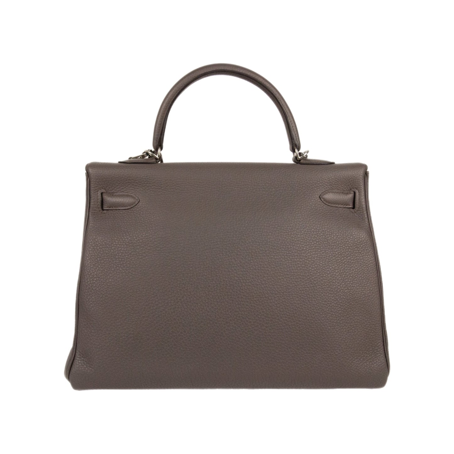 Hermes Kelly 35 Togo Etain Retourne with Palladium Hardware