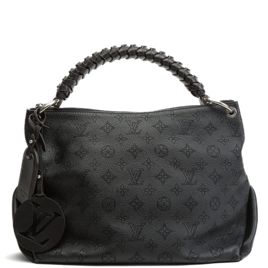 LOUIS VUITTON Mahina Beaubourg Hobo - Black