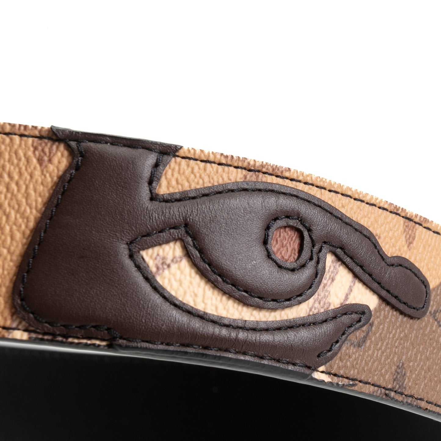 LOUIS VUITTON x Kid Super LV Initials Reversible Belt - Sand Camouflage